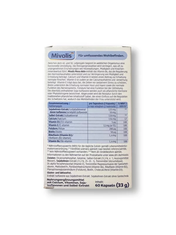Meno Aktiv Kapseln 60 St, 33 g