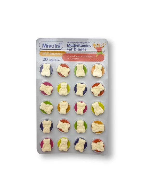 Multivitamine für Kinder Kautabletten 20 St, 14 g