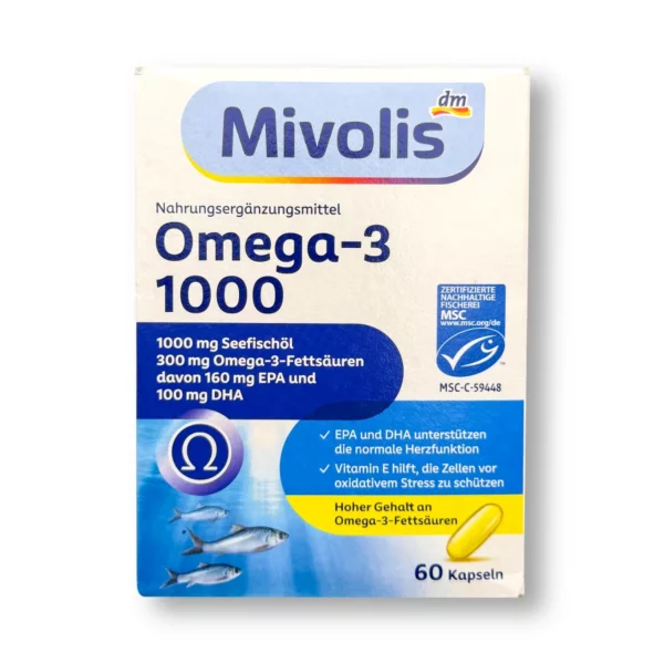Omega-3 1000, Kapseln 60 St, 85,1 g