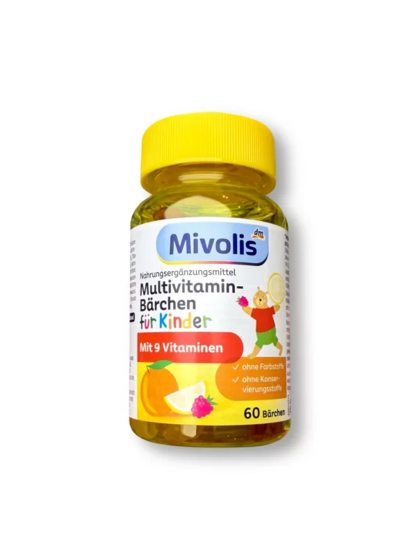 Multivitamin-Bärchen für Kinder 60 St, 120 g