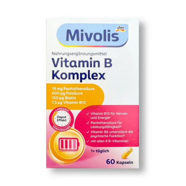 Vitamin B- Komplex Kapseln 60 St, 33 g