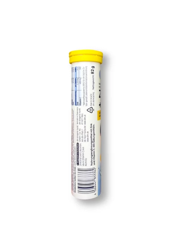 Zink + C Brausetabletten 20 St, 82 g