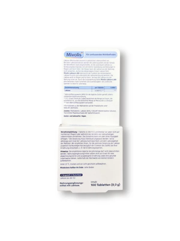 Laktase 6.000, Mini Tabletten 100 St, 8 g Laktase 6.000, Mini Tabletten 100 St, 8 g