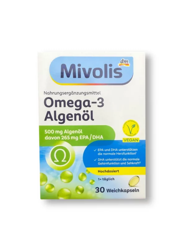 Omega-3 Algenöl Kapseln 30 St, 21,6 g