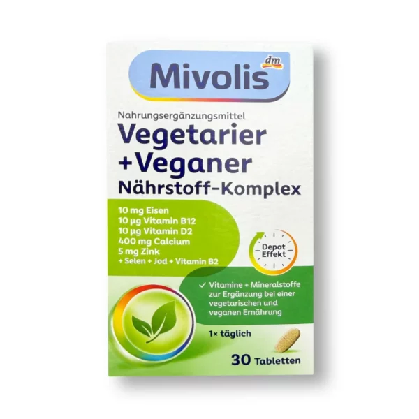 Vegetarier und Veganer Nährstoff-Komplex, Tabletten 30 St, 46 g