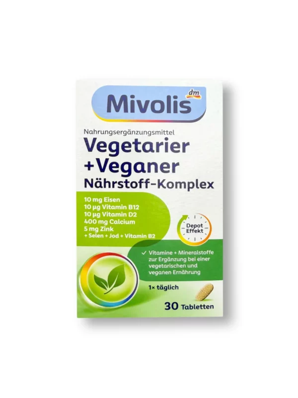 Vegetarier und Veganer Nährstoff-Komplex, Tabletten 30 St, 46 g Vegetarier und Veganer Nährstoff-Komplex, Tabletten 30 St, 46 g