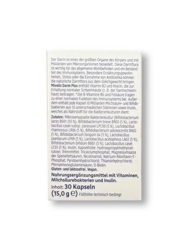 Darm Plus Kapseln 30 St, 15 g