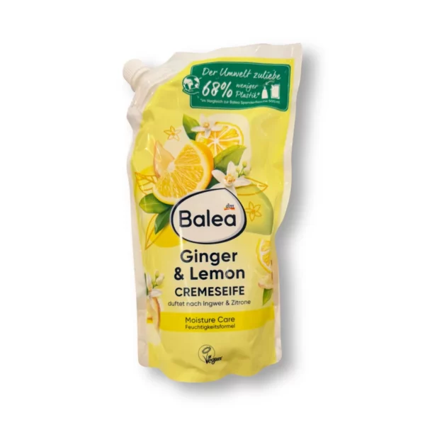 Cremeseife Ginger & Lemon, Nachfüllpack, 500 ml