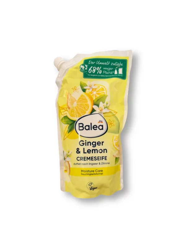 Cremeseife Ginger & Lemon, Nachfüllpack, 500 ml