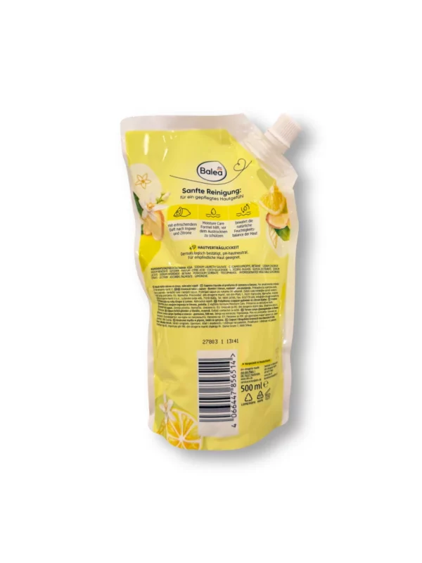 Cremeseife Ginger & Lemon, Nachfüllpack, 500 ml