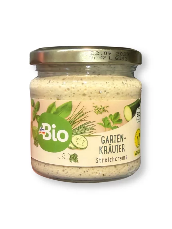 Brotaufstrich, Streichcreme Gartenkräuter, 180 g