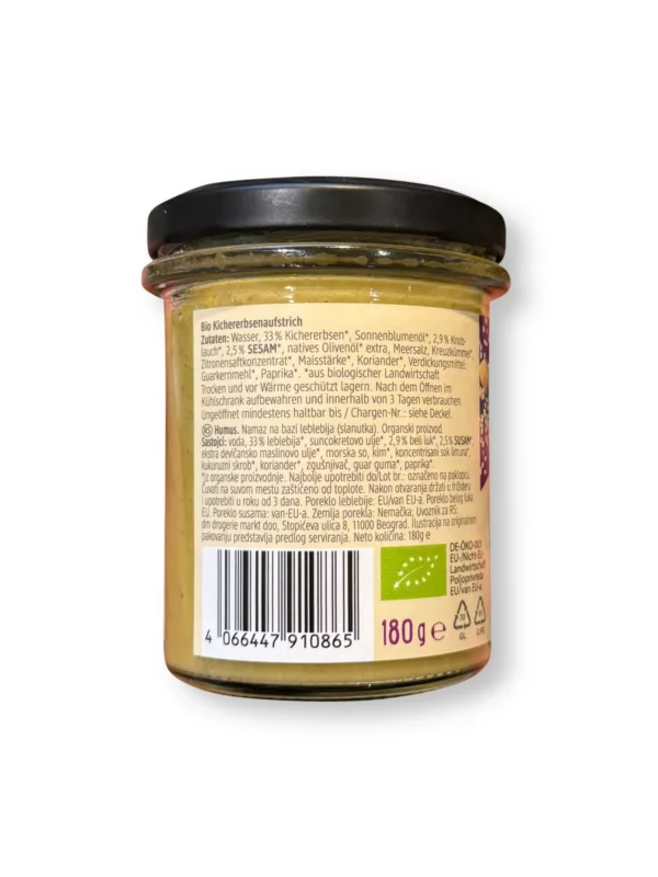 Hummus, natur, 180 g