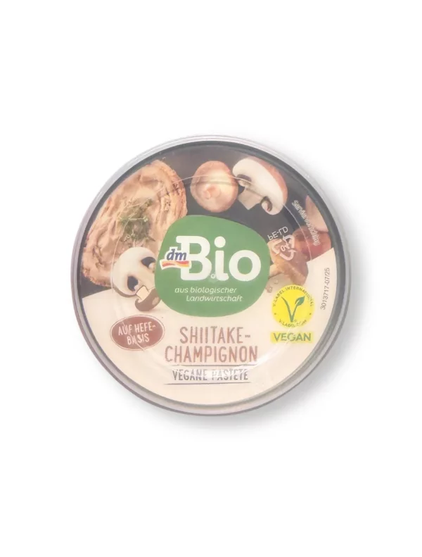 Brotaufstrich, Vegane Pastete Shiitake-Champignon, 125 g Brotaufstrich, Vegane Pastete Shiitake-Champignon, 125 g