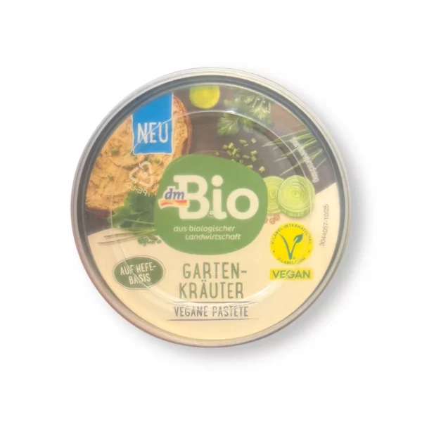 Brotaufstrich, Vegane Pastete Gartenkräuter, 125 g