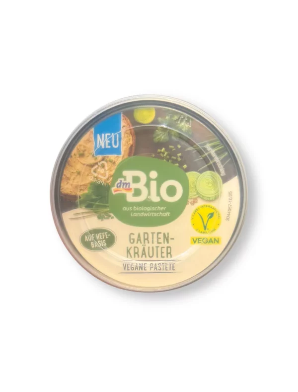 Brotaufstrich, Vegane Pastete Gartenkräuter, 125 g