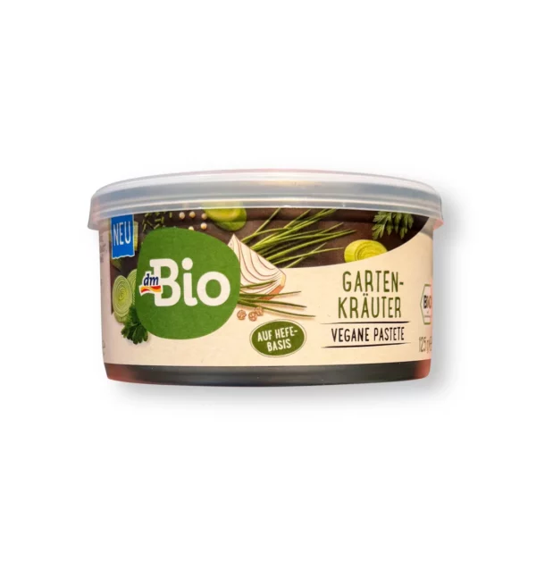 Brotaufstrich, Vegane Pastete Gartenkräuter, 125 g