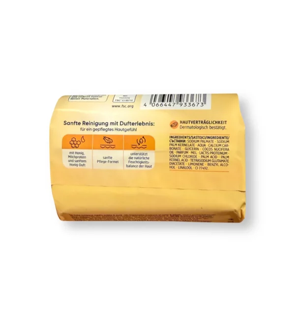 Seifenstück, Cremeseife Milch & Honig, 150 g