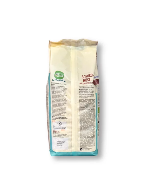 Schoko-Müsli mit Knusperflakes glutenfrei, 375 g