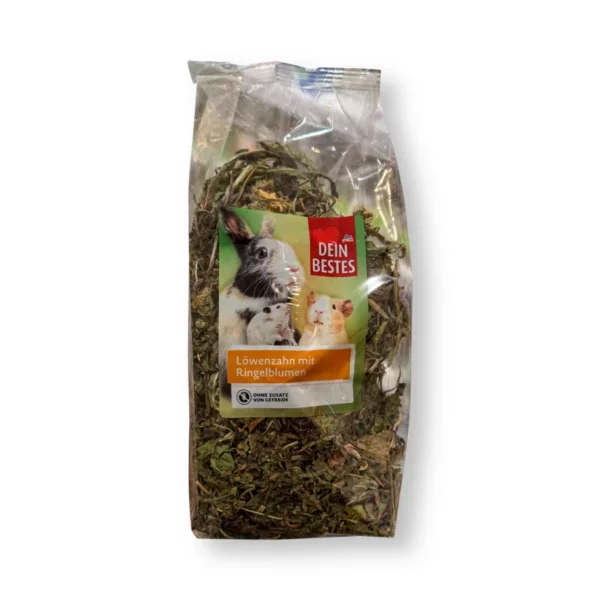 Nagersnack Löwenzahn mit Ringelblumen, 150 g