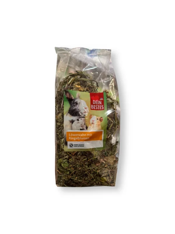 Nagersnack Löwenzahn mit Ringelblumen, 150 g