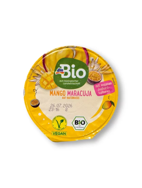 Joghurtalternative Mango Maracuja Hafer, 160 g