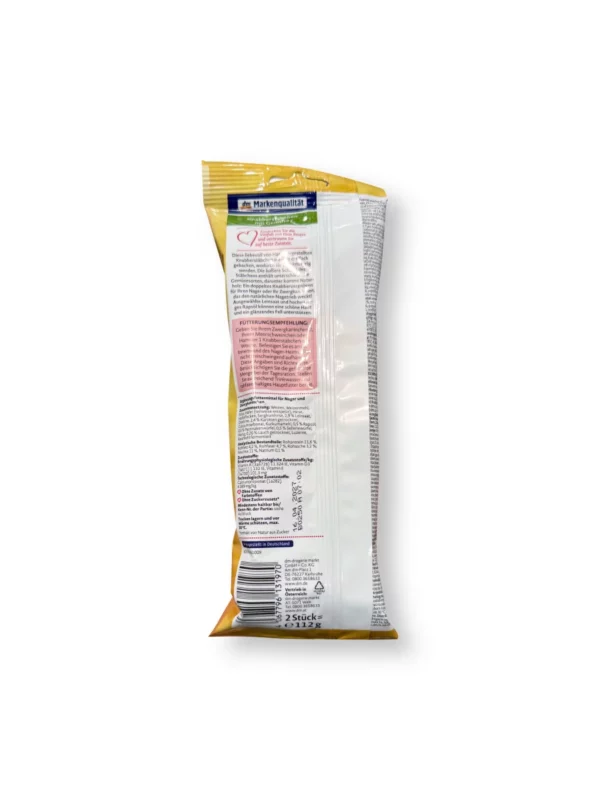 Nagersnack Knabberstäbchen mit Gemüse, Exquisit, 112 g