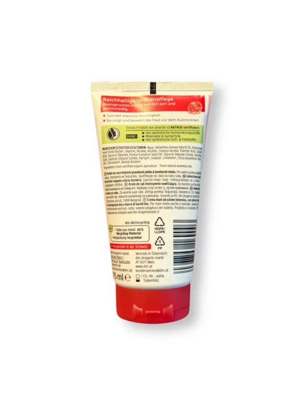 Handcreme Granatapfel & Karitébutter, 75 ml