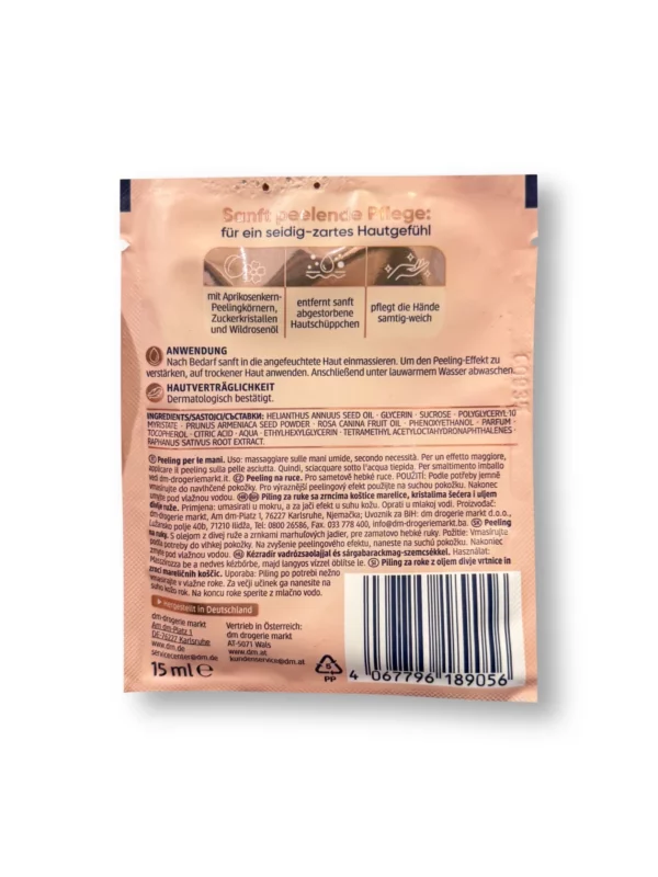Handpeeling Wildrose & Aprikose, 15 ml