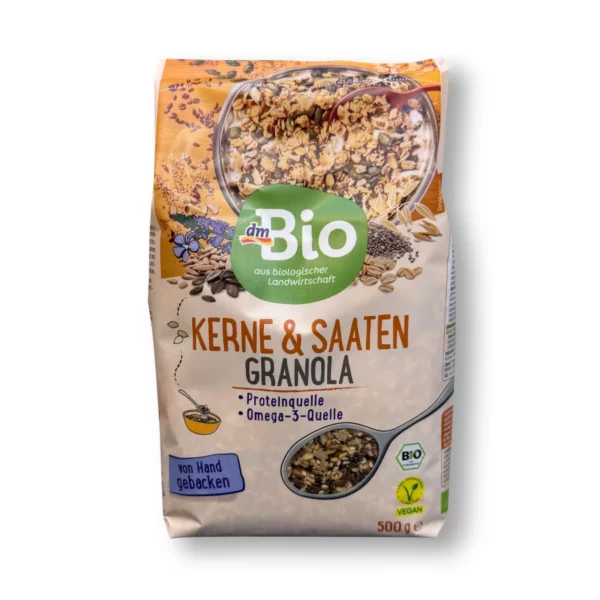 Knuspermüsli, Kerne & Saaten Granola, 500 g