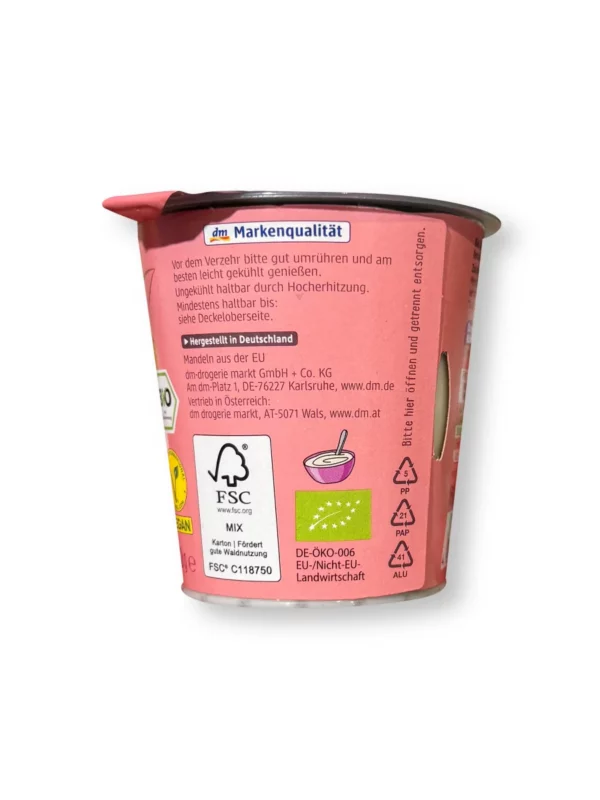 Plain Almond Yogurt Alternative, 160 g