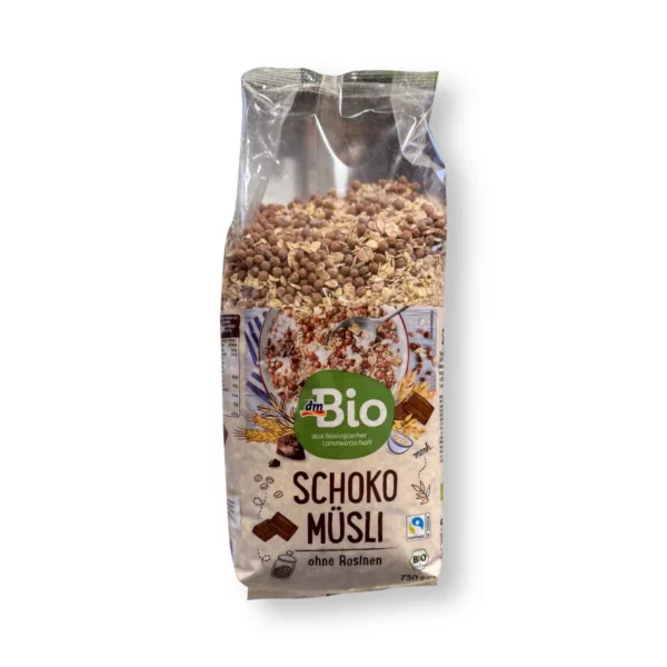 Müsli, Schoko ohne Rosinen, 750 g