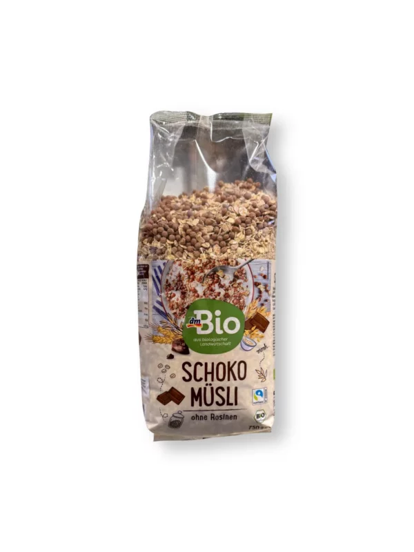 Müsli, Schoko ohne Rosinen, 750 g