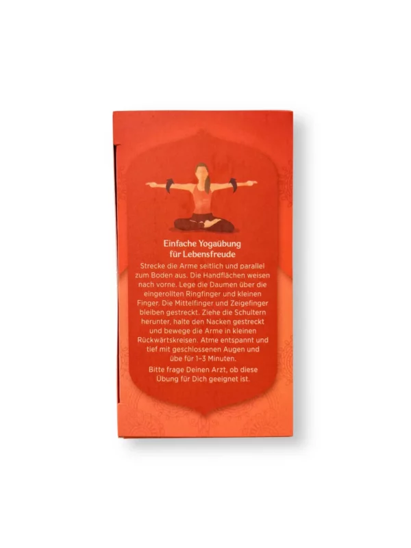 Kräutertee "Lebensfreude" mit Basilikum, Orangenschale & Chili (17 Beutel), 30,6 g Kräutertee "Lebensfreude" mit Basilikum, Orangenschale & Chili (17 Beutel), 30,6 g