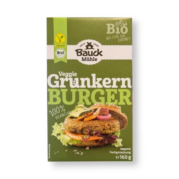 Fertigmischung Grünkern Burger, vegan, 160 g