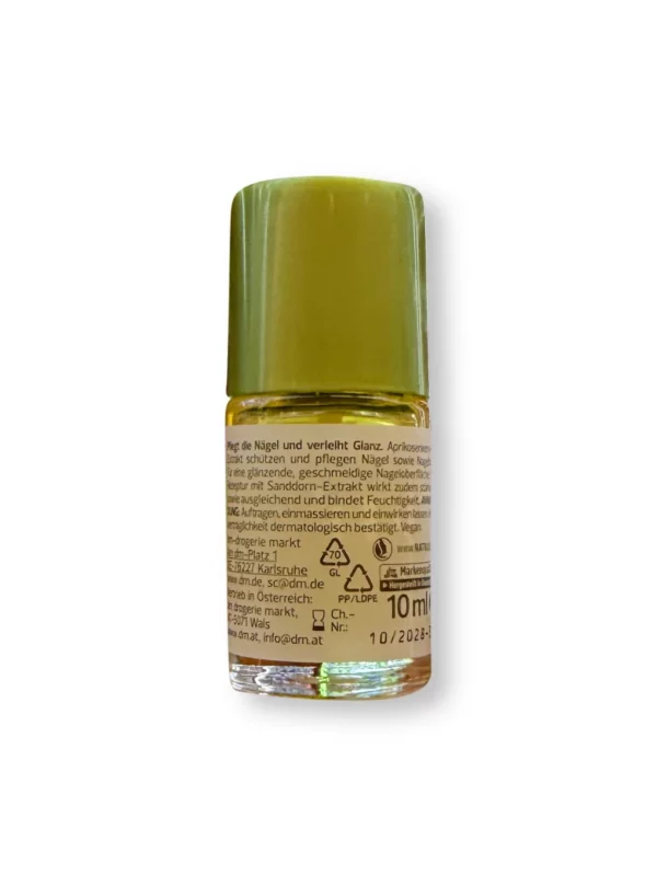 Nagelöl mit Aprikosenkernöl & Sanddornextrakt, 10 ml