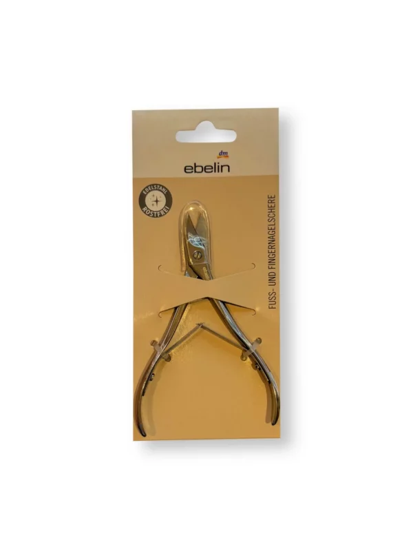 Toenail and fingernail scissors, 1 pc