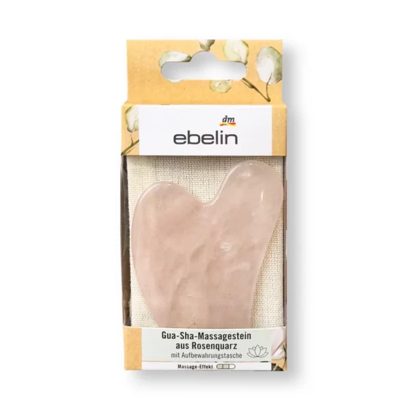 Gua Sha Y-Shaped Rose Quartz Stone, 1 pc