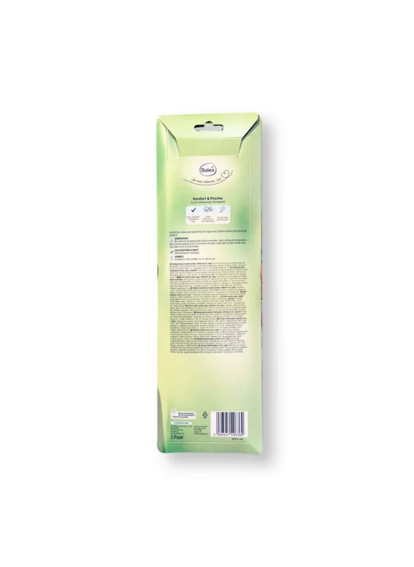 Barefoot White Insoles, Size 42–46 (2 pairs), 4 pcs
