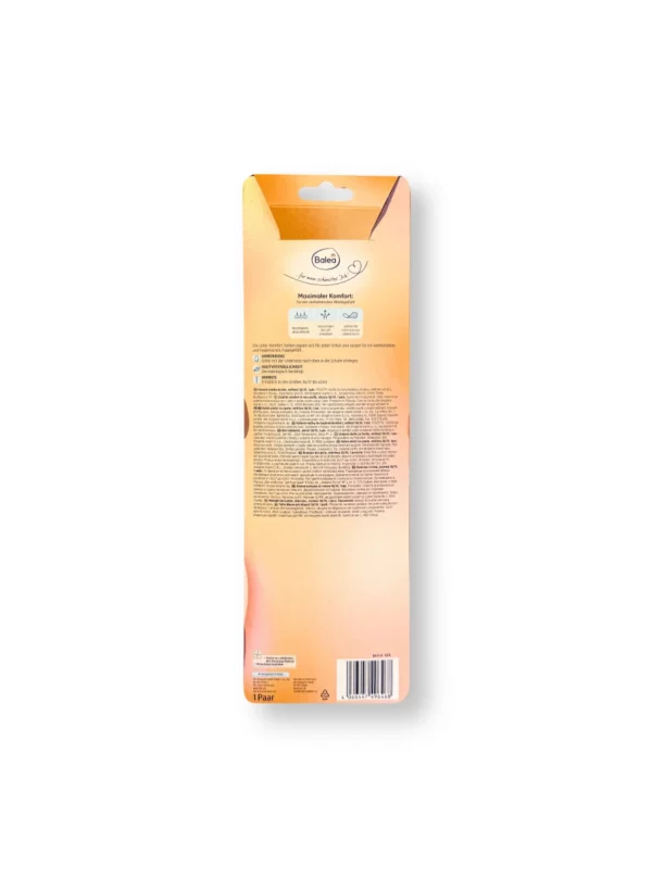 Leather Insoles, Size 38/39 (1 pair), 2 pcs