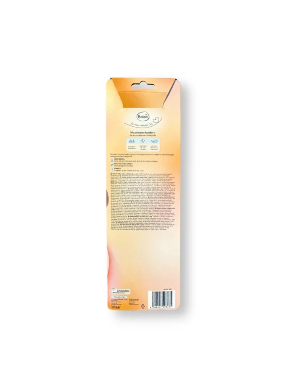 Leather Insoles, Size 40/41 (1 pair), 2 pcs