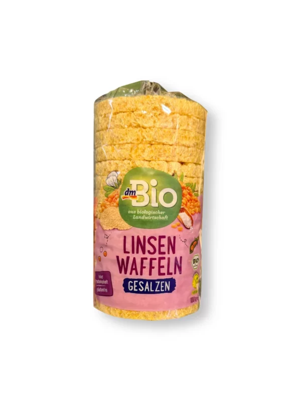 Linsenwaffeln, gesalzen, 100 g