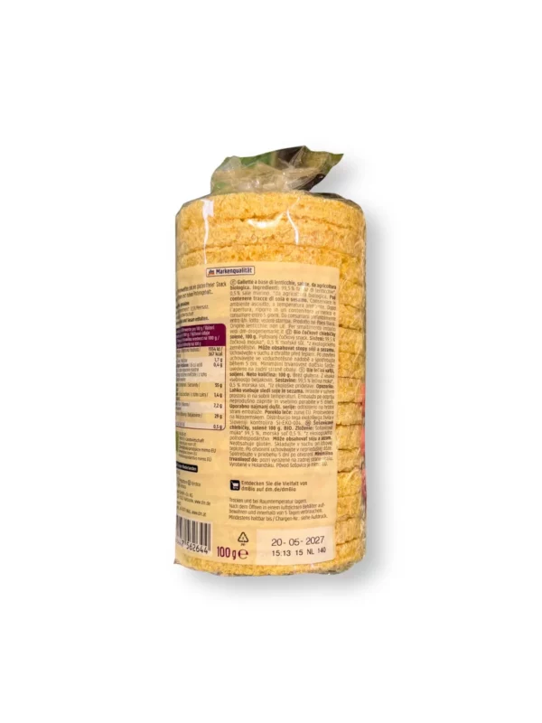 Linsenwaffeln, gesalzen, 100 g