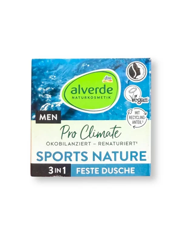 Sports Nature 3-in-1 Solid Shower Gel, 60 g