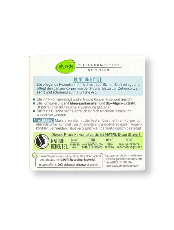 Sports Nature 3-in-1 Solid Shower Gel, 60 g