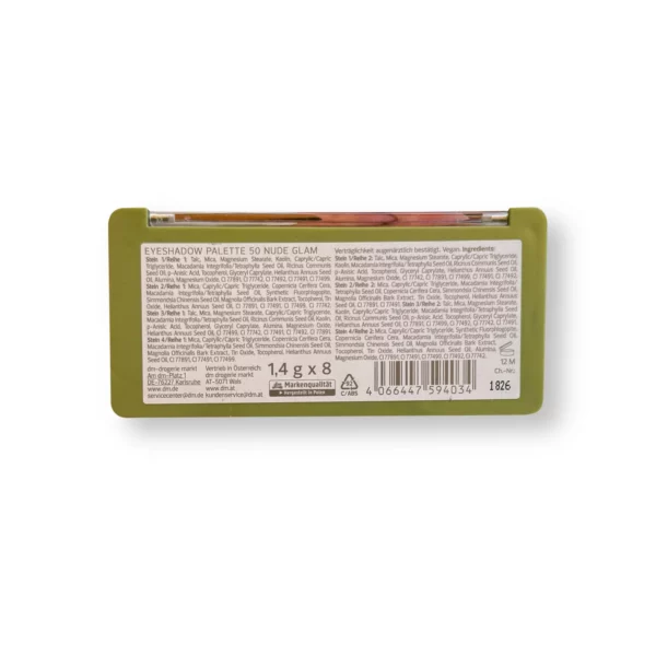 Lidschatten Palette 50 Nude Glam, 11,2 g