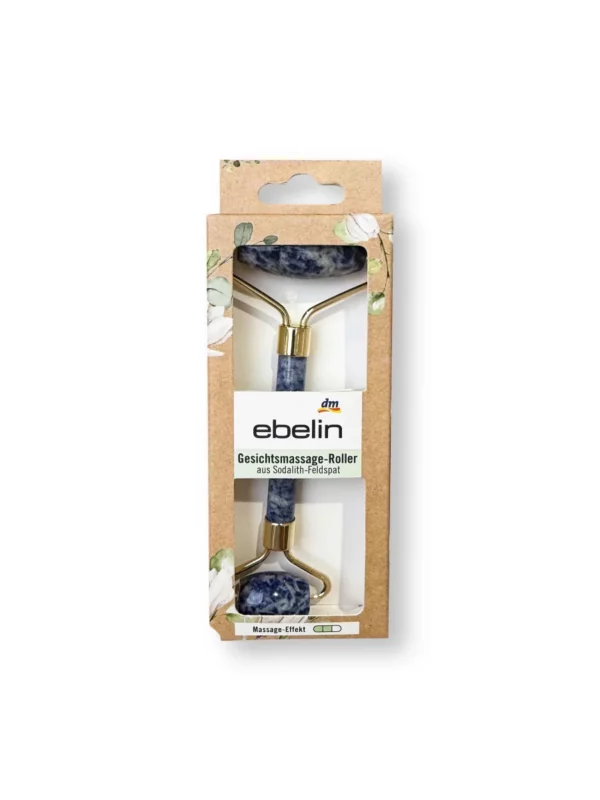 Sodalite Feldspar Facial Massage Roller, 1 pc
