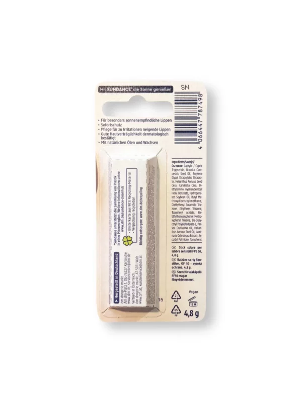 Lippenpflegestift sensitiv LSF 50, 4,8 g