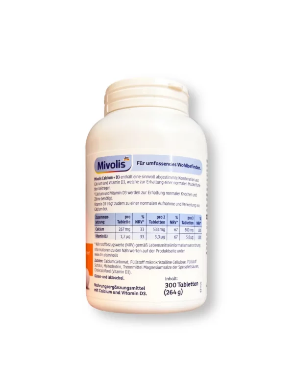 Calcium + D3 Tabletten 300 St, 264 g