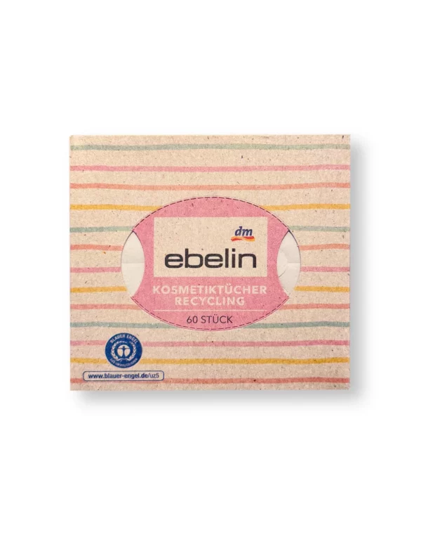 Recycled 3-ply facial tissues, 60 count