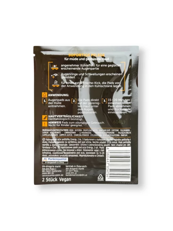 Hydrogel Energy Eye Pads (1 pair), 2 pcs